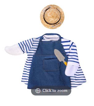 PORCH GOOSE GARDENER OUTFIT