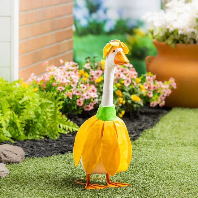 PORCH GOOSE SUNFLOWER RADIANCE  OUTFIT