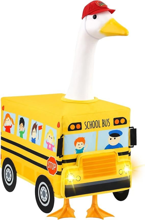 BACK TO SCHOOL GOOSE OUTFIT BUS