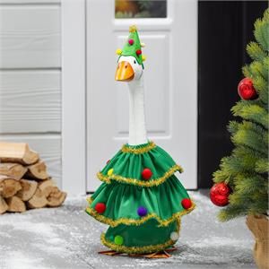 CHRISTMAS TREE OUTFIT FOR GIDDY THE GOOSE