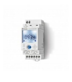 12.62.8.230.0000, Finder, Interruptor semanario horario digital, 2p2t, 16a,p/110-230v.