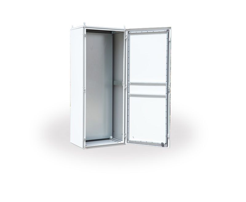 AR9-206/8, Wertek-Boxes, Gabinete modular 2000x600x800 mm, 2mm, incluye platina