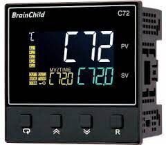 C72-410100000, Brainchild, Control, programadr de temperatura, entrada universal, 72x72 relay, alarm, 90-250vca