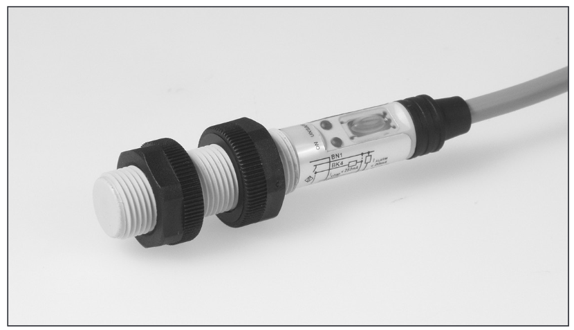 CA12CLC08BPRT, Carlo Gavazzi, Sensor capacitivo, 12mm, alc. 8mm, sal. pnp,npn, no, c/cable.