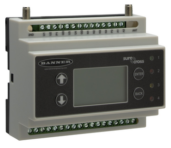DXM100-B1R1, Banner, 95651 controlador inalambrico performance. 900mhz. 1w. input:4universal. output:4discretas+2analogas