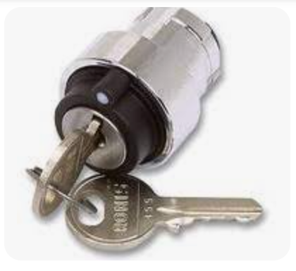 D-ZB2BG3, Wertek, Selector 3 posiciones con llave