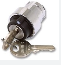 D-ZB2BG5, Wertek, Selector 3 posiciones con llave y retorno