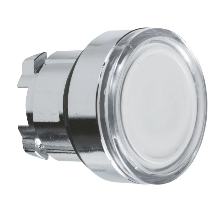 D-ZB4BW313, Wertek, Cabeza p/pulsador ilum rasante blanc led