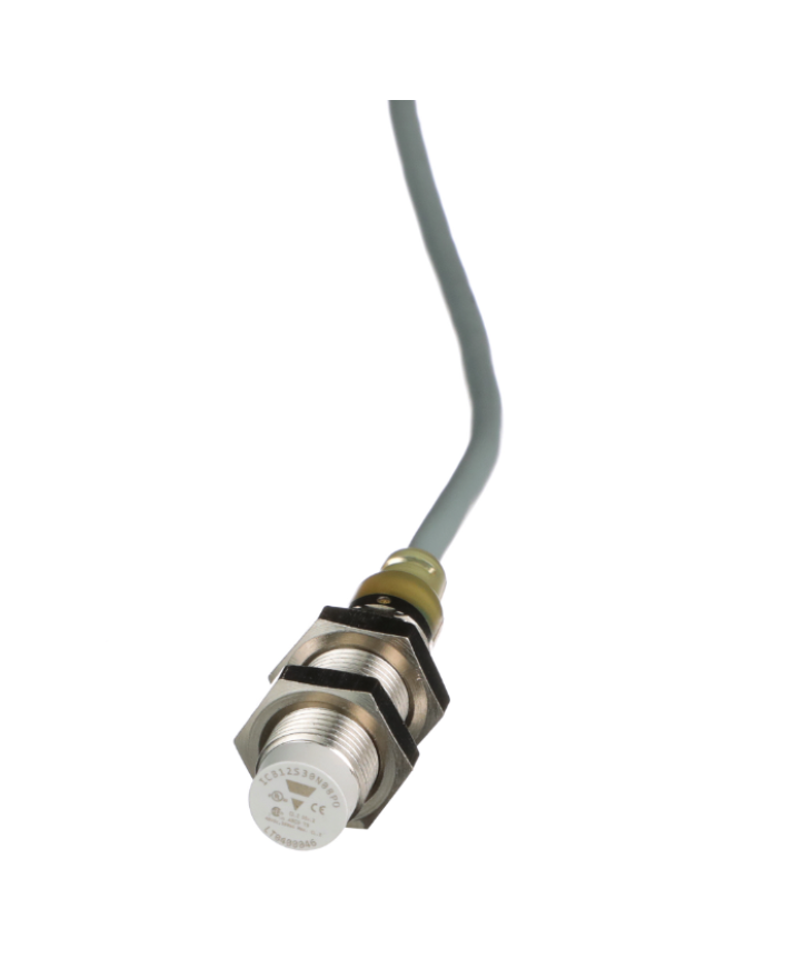 ICB12S30N08PO, Carlo Gavazzi, Sensor inductivo de 12mm,alcance 8mm, salida pnp, con cable.