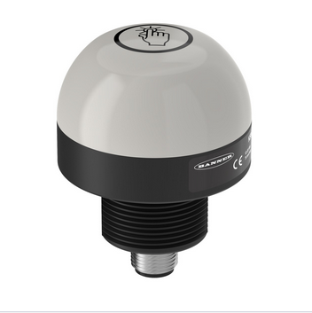 K50ALBTRGHQ, Banner, 30184 ez-light k50. sensor touch tipo domo. 2 color (rojo/verde). 12-30dc. qd-5pin. 1er gen. latch.