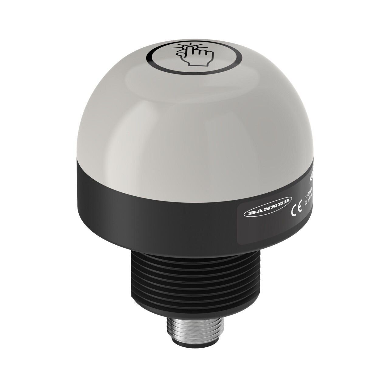 K50APTGRYC3Q, Banner, (ver 96674) 26237 ez-light k50-c3 sensor ptl tipo domo 3 color (verde/rojo/amarillo) 12-30vdc