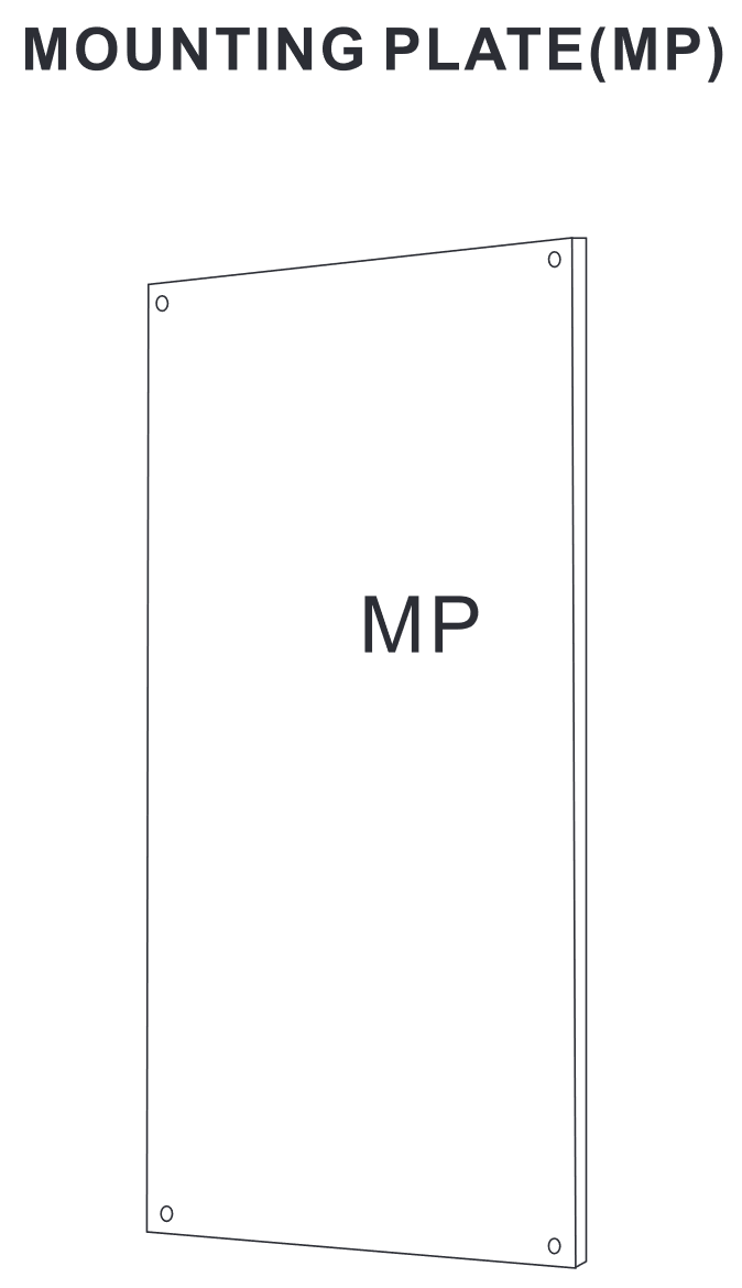 MP2210, Wertek-Boxes, Platina para gabinete de 2200x1000