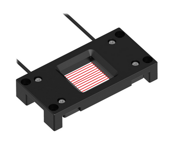 PFCVA-25X25-S, Banner, 10384 fibra optica opuesta tipo slot. material:plastico. sensado:25x25mm. longitud de cable:2m.