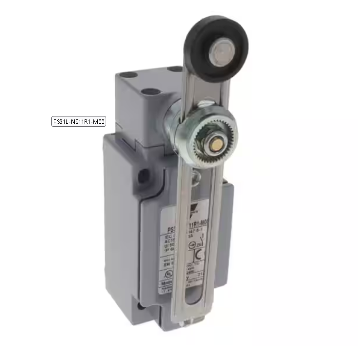 PS31L-NS11R1-M00, Carlo Gavazzi, Interruptor de limite metalico c/ brazo,  long. ajustable (e40000fm)