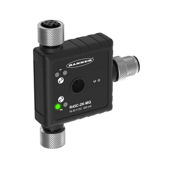 R45C-2K-MQ, Banner, 810974 r45c-2k-mq 2-port io-link master, inputs: 2 io-link devices, rs485