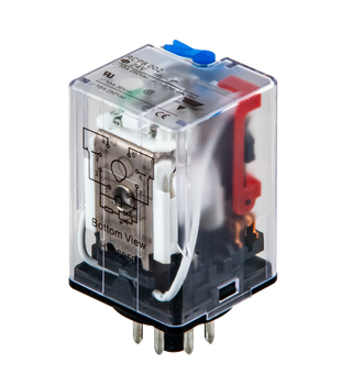 RCP8-002-110VDC, Carlo Gavazzi, Rcp8002110vdc relevador encapsulado 2 co, 8 pines,bob.110vdc