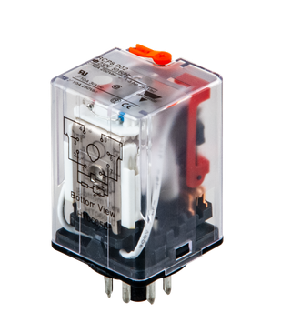 RCP8-002-12VAC, Carlo Gavazzi, Rcp800212vac relevador de 8p,bob. en 12vca.