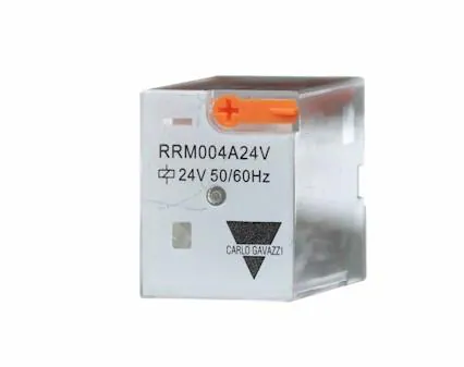 RRM004A120V, Carlo Gavazzi, Relevador encapsulado de 4 co, bobina en 120vac, 14 pins