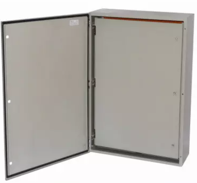 STI3-425, Wertek-Boxes, Gabinete metalico de 400x300x250mm, ip65, c/puerta interior.