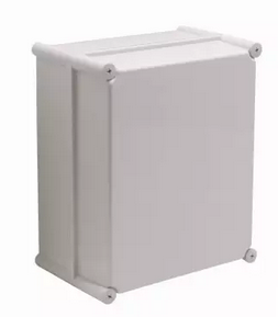 TJ-AG-3428-1, Wertek-Boxes, Caja plast. tapa opaca  atornillda de 28x34x18mm.