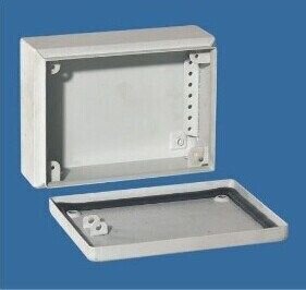 TL403012, Wertek-Boxes, Caja metalica c/tapa atornillabe de 40x30x12 cm.
