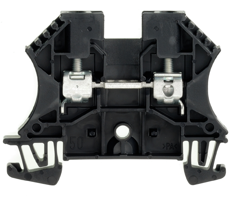 W_1020110000, Weidmuller, Clema de paso negra wdu 4 sw