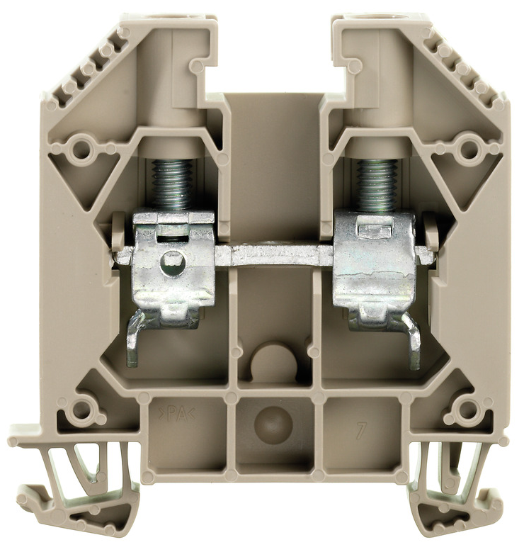 W_1020400000, Weidmuller, Wdu 16, borne de paso, 18-4 awg,  16 mm², 1000 v, 76 a,.