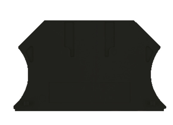 W_1050010000, Weidmuller, Tapa final wap 2.5-10 sw negro