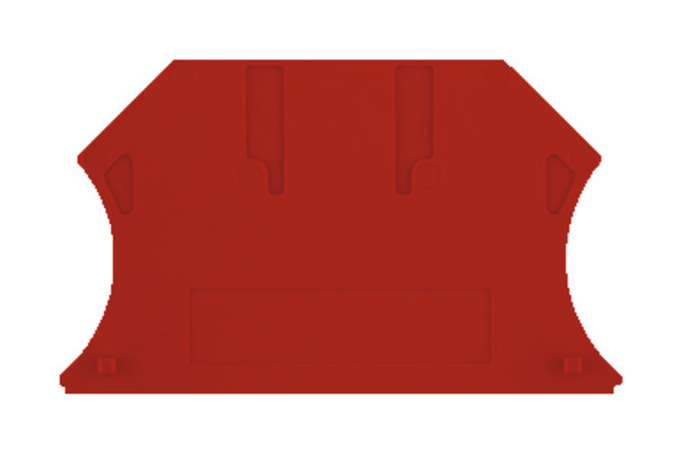 W_1050040000, Weidmuller, Tapa final wap 2.5-10 rt rojo