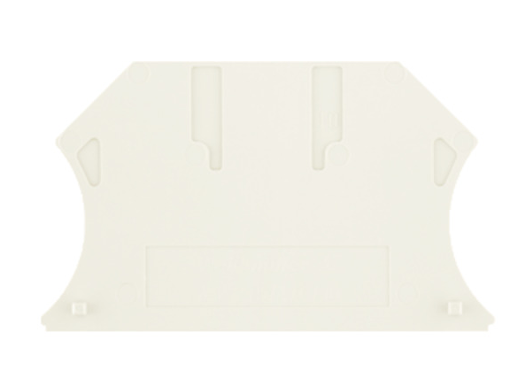 W_1050090000, Weidmuller, Tapa final wap 2.5-10 ws blanco