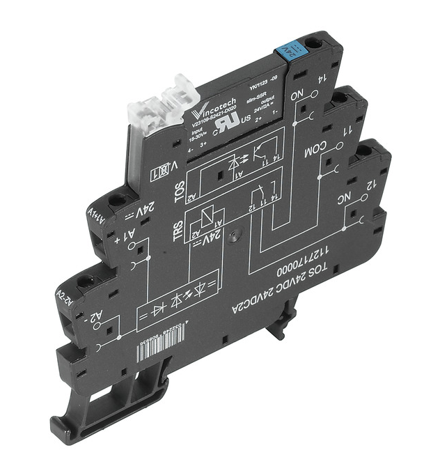 W_1127170000, Weidmuller, Optoacoplador tos 24vdc 24vdc2a