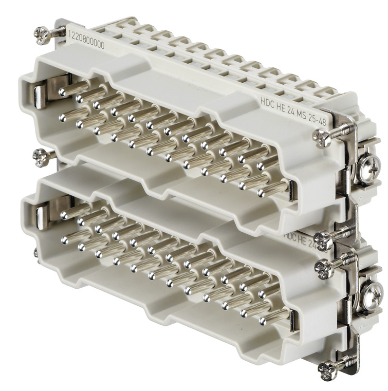 W_1220800000, Weidmuller, Conector macho hdc he 24 ms  25-48