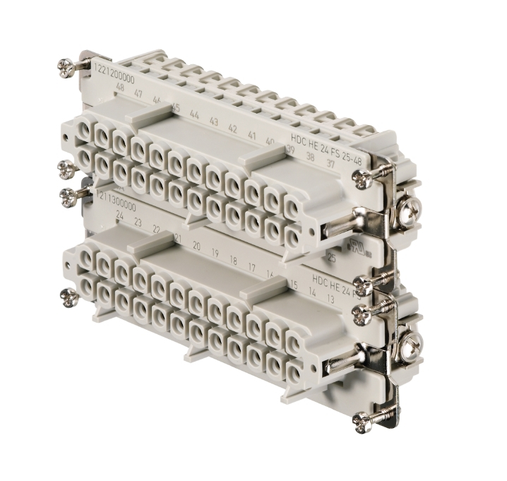 W_1221200000, Weidmuller, Conector hembra hdc he 24 fs  25-48