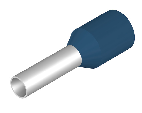 W_1476280000, Weidmuller, Punta terminal 9019160100 h 2.5/14 d azul  14 awg