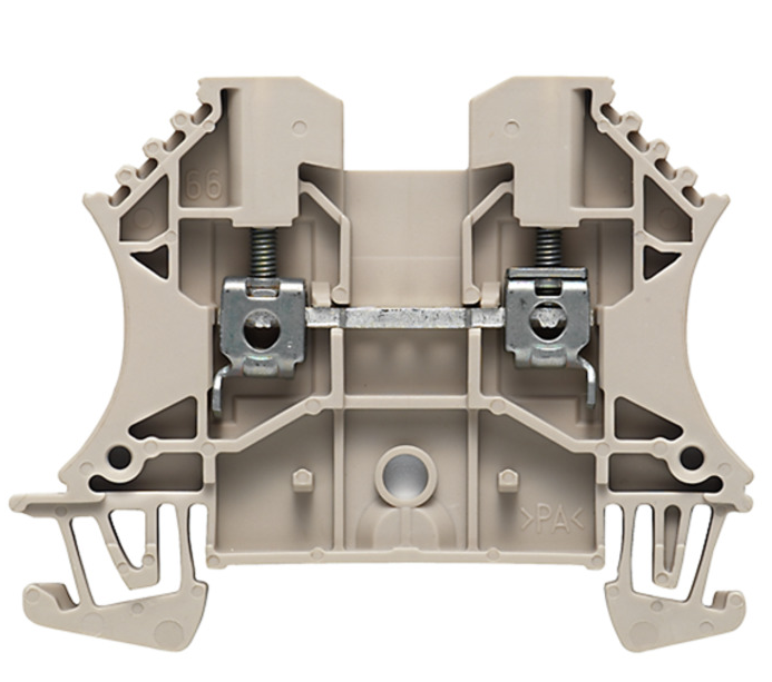 W_1020000000, Weidmuller, Clema de paso wdu 2.5, para 12-26 awg, paso 5mm (opcion 102370 o 160851)