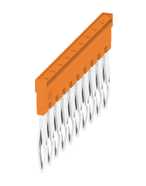 W_1527690000, Weidmuller, Puente de 10 polos para clema doble piso tipo a2t2.5. ( sutituye a 1693880000)