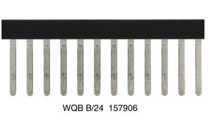 W_1579060000, Weidmuller, Puente fijo 24 polos 16 mm wqb b/24