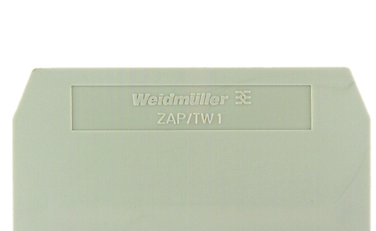 W_1608740000, Weidmuller, Tapa final zap/tw 1