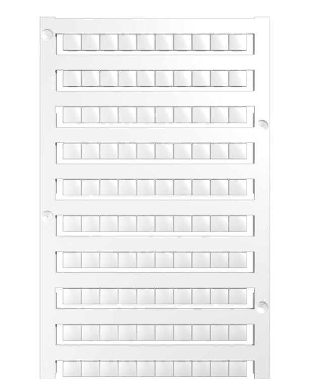 W_1609820000, Weidmuller, Etiqueta p/clema 200 pza dek 5/6 neutro