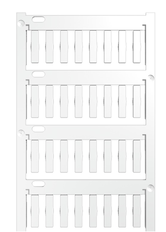 W_1718431044, Weidmuller, Etiqueta neutra (64 pzas) tm-i 18 neutral ws