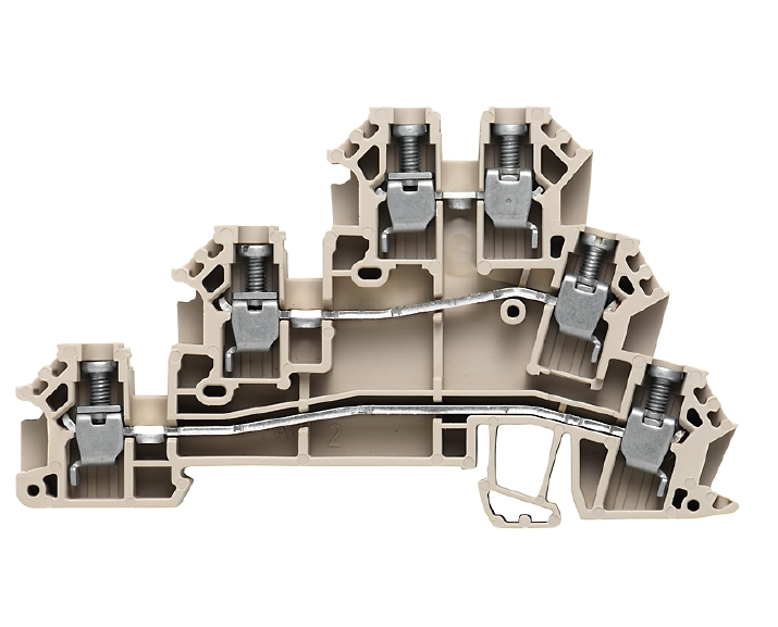 W_1784180000, Weidmuller, Clema de paso 3 pisos dld 2.5 db