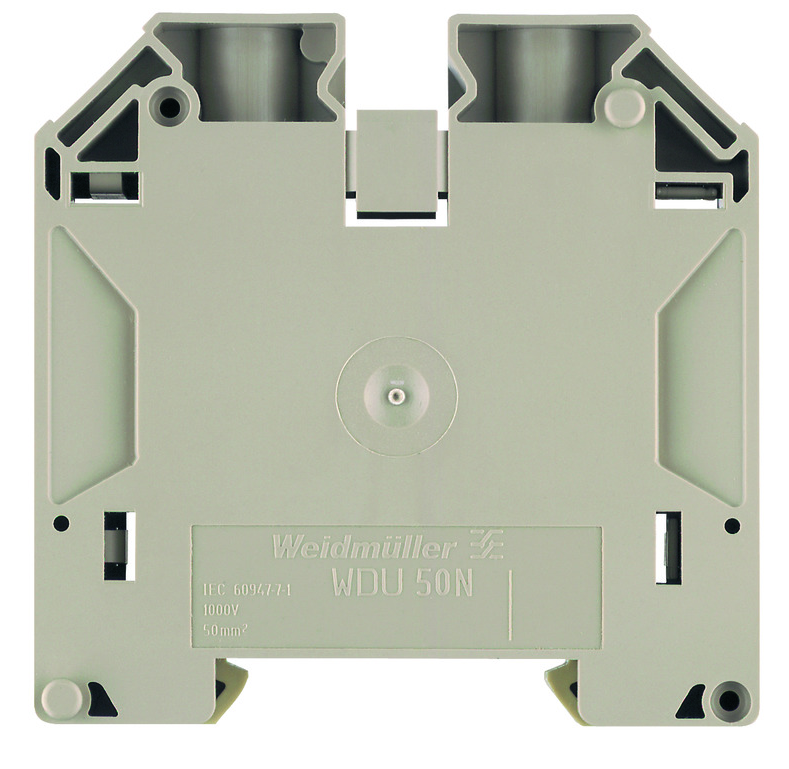 W_1820840000, Weidmuller, Clema de paso wdu 50n p/ cal. 10 al 1/0. (150.0a).
