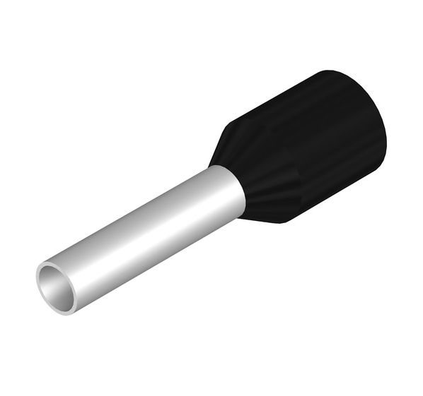 W_9019120000, Weidmuller, Punta terminal 16awg h 1.5/14 d negro  16 awg (e1508)