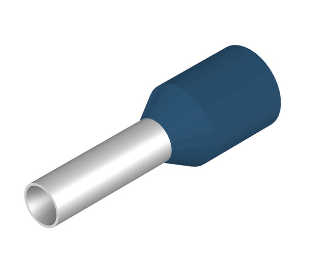 W_9019160000, Weidmuller, Punta terminal 14awg h 2.5/14 d azul  14 awg (e2510)
