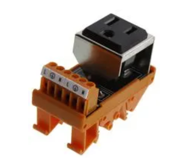 W_9915480000, Weidmuller, Tomacorriente 1 sal sin reset rs-simplex 120vac single outlt