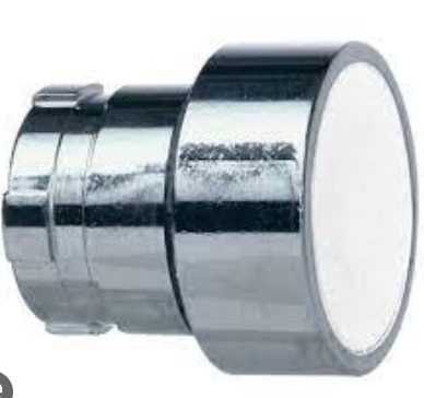 D-ZB2BA1, Wertek, Boton pulsador blanco