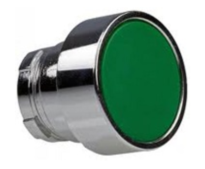 D-ZB2BA3, Wertek, Boton pulsador verde