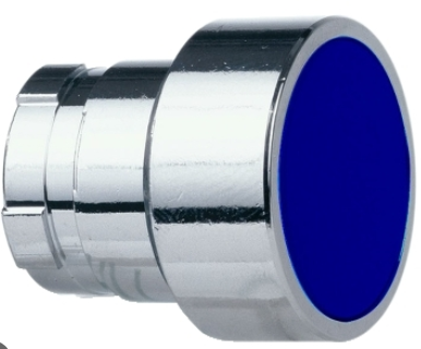 D-ZB2BA6, Wertek, Boton pulsador azul