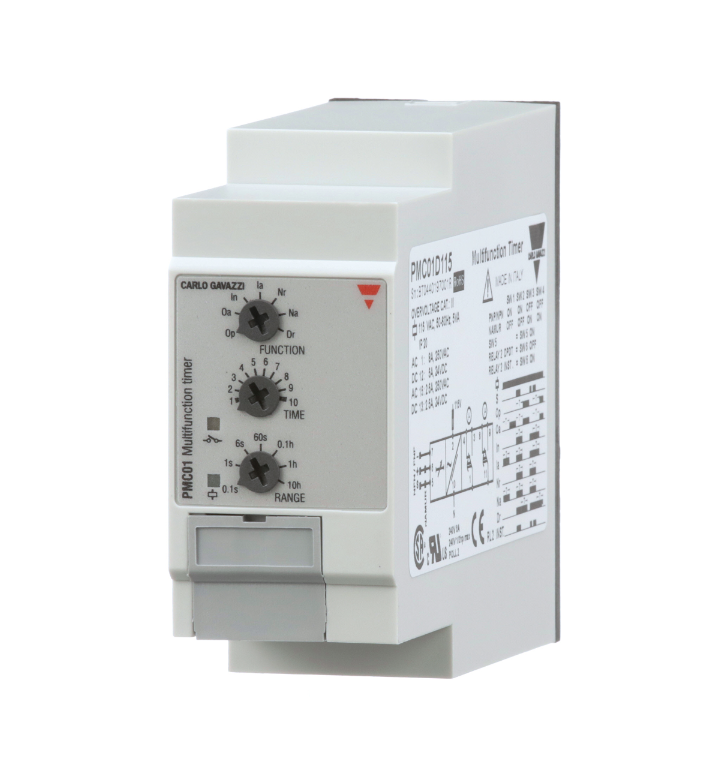 PMC01D724-5, Carlo Gavazzi, Pmc01d724 spdt multifunction timer, dpdt, p/24vdc.