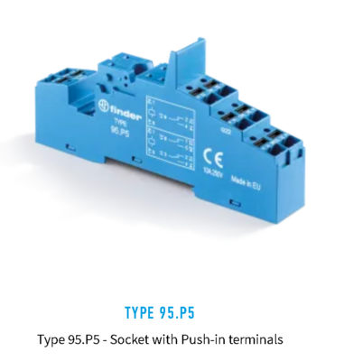 95P5SPA, Finder, 95.p5spa base serie 40.51,52,61/44.52,62